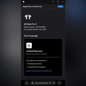 100% Authentic Apple AirPods Pro 3 - Factory Sealed!